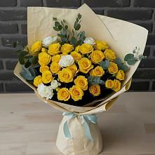 Букет цветов из:  Розы #REPLACE_PRED# Подлужном