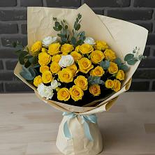 Букет цветов из:  Розы в Подлужном