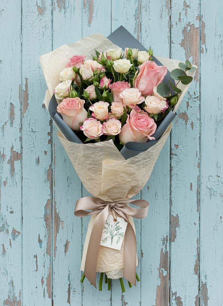 Букет цветов из: Розы в Подлужном