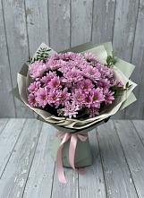 Букет цветов из:  Хризантемы в Подлужном