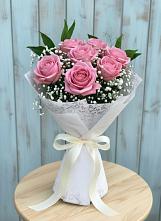 Букет цветов из:  Розы в Подлужном