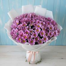 Букет цветов из:  Хризантемы в Подлужном