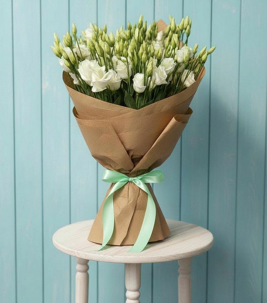 Букет цветов из: Лизиантусы в Подлужном