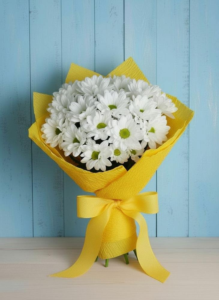 Букет цветов из: Хризантемы в Подлужном