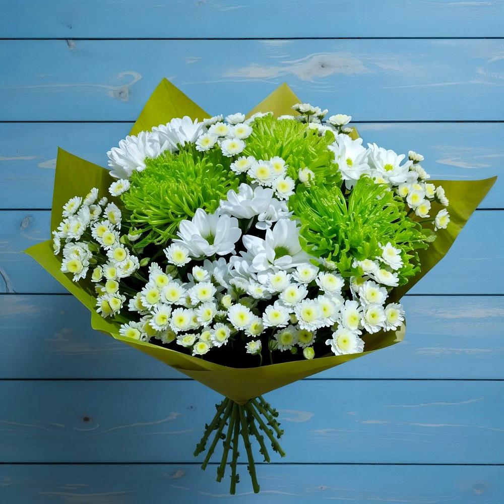 Букет цветов из: Хризантемы в Подлужном