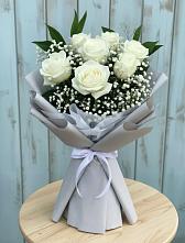 Букет цветов из:  Розы в Подлужном