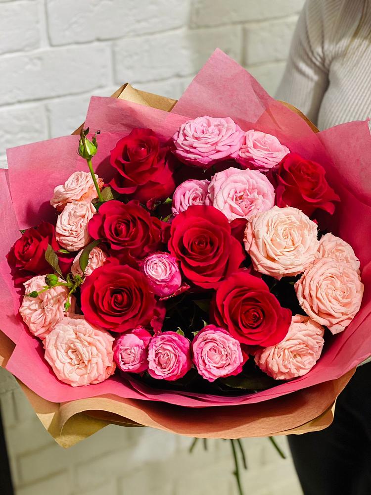 Букет цветов из: Розы в Подлужном