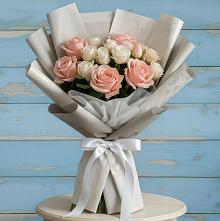Букет цветов из:  Розы #REPLACE_PRED# Подлужном