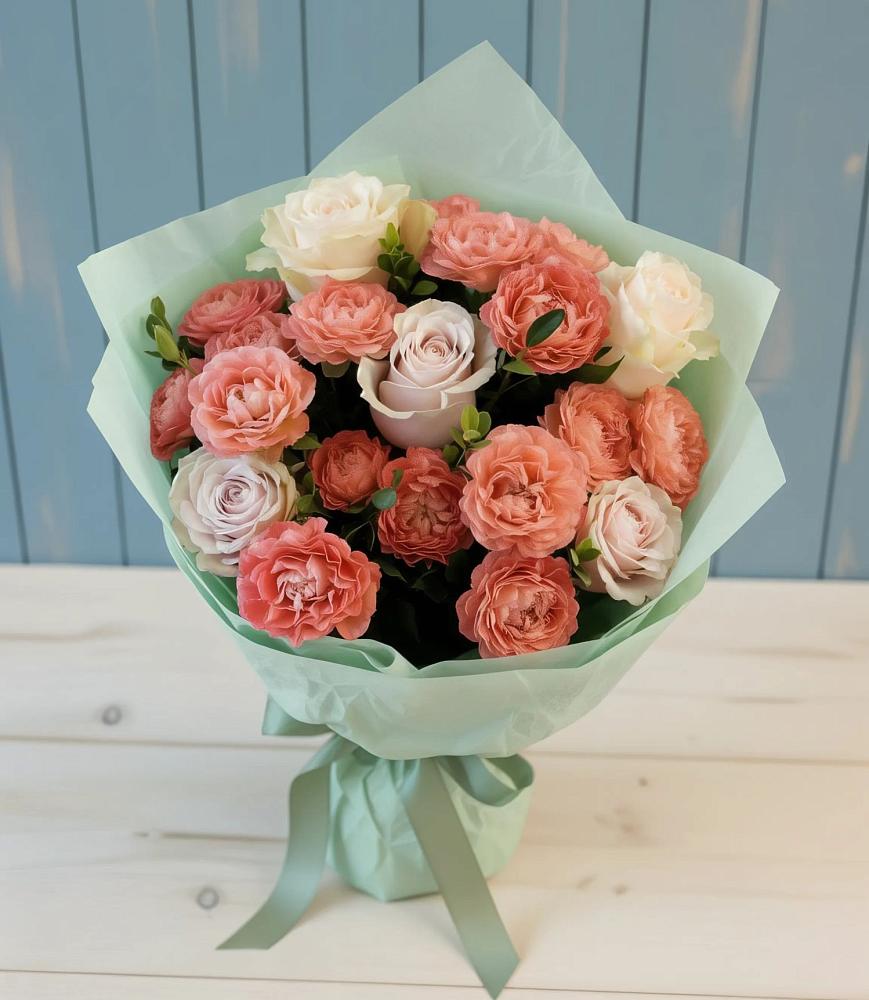 Букет цветов из: Розы в Подлужном