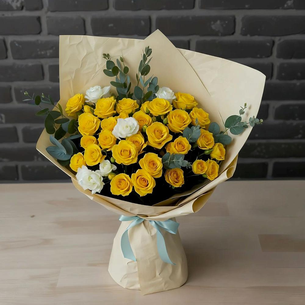 Букет цветов из: Розы в Подлужном