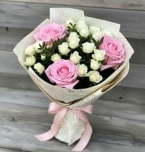 Букет цветов из:  Розы в Подлужном