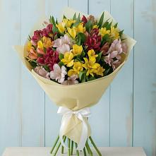 Букет цветов из:  Альстромерии в Подлужном