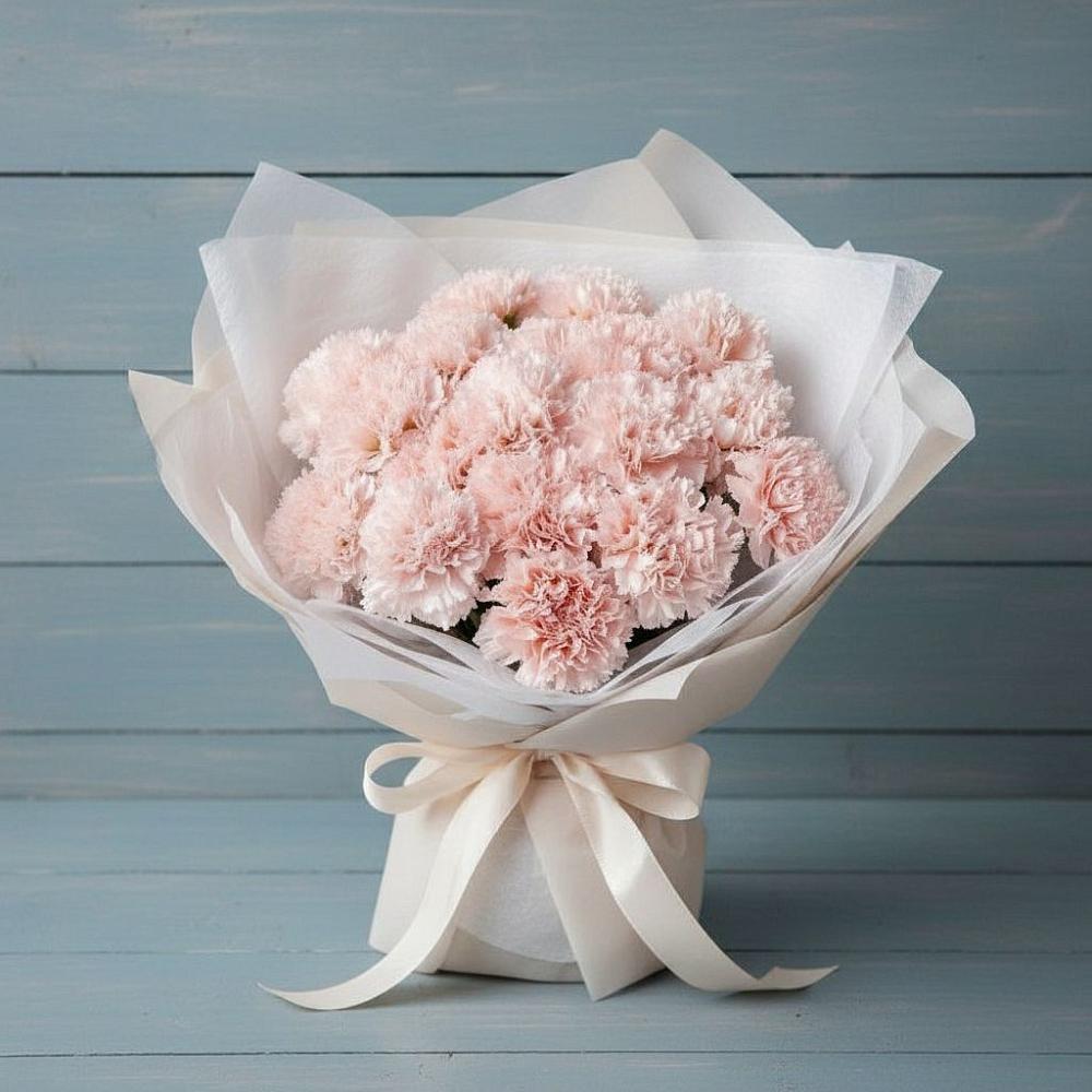 Букет цветов из: Гвоздики в Подлужном