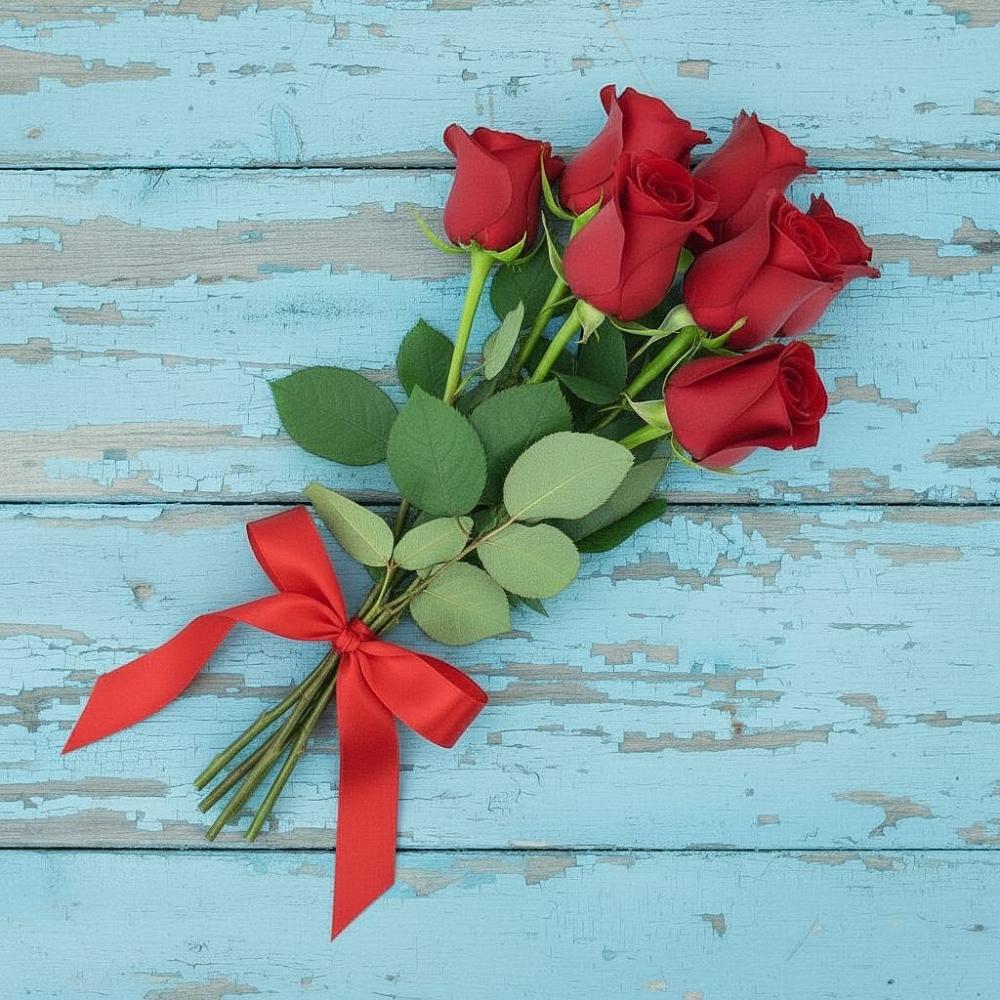Букет Красные розы в Подлужном