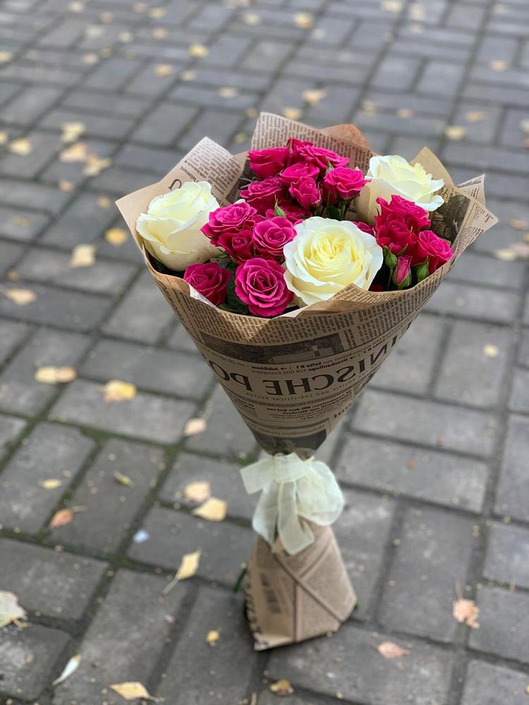 Букет цветов из: Розы в Подлужном