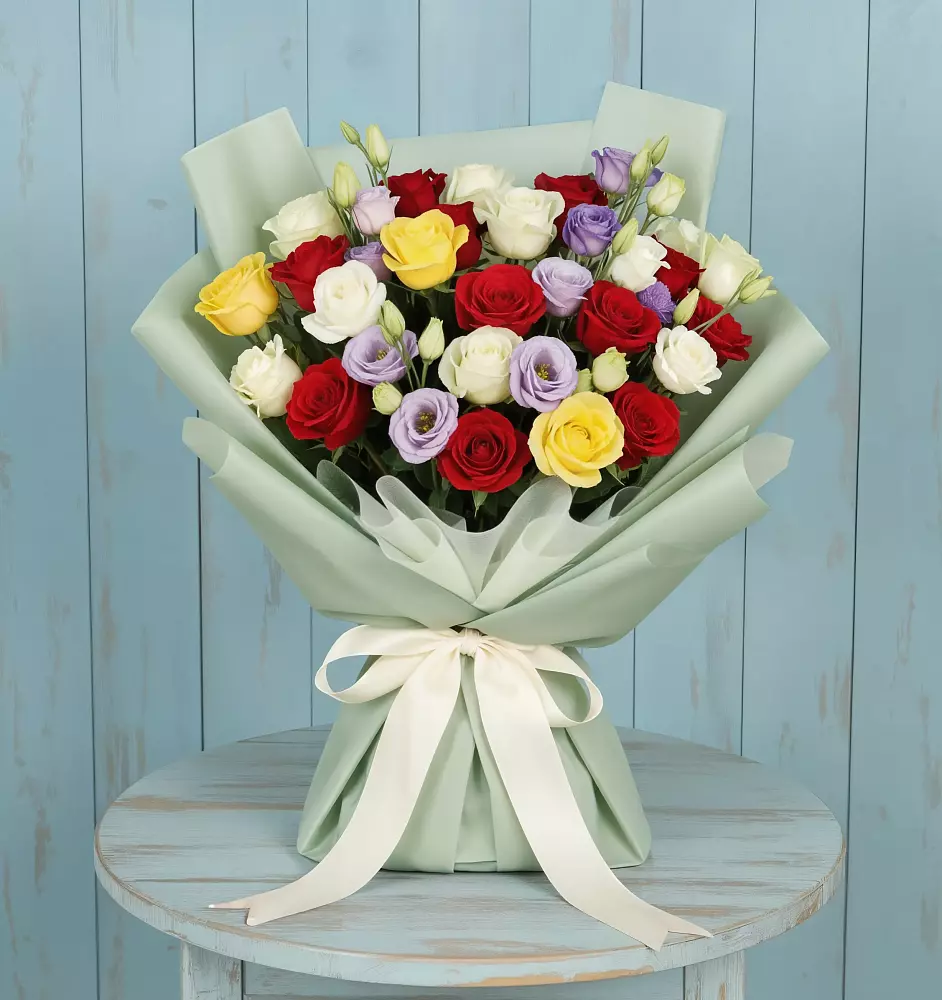 Букет цветов из: Розы в Подлужном