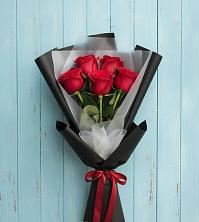 Букет цветов из:  Розы в Подлужном