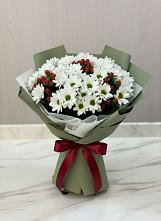 Букет цветов из:  Хризантемы в Подлужном