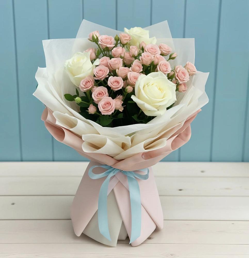 Букет цветов из: Розы в Подлужном