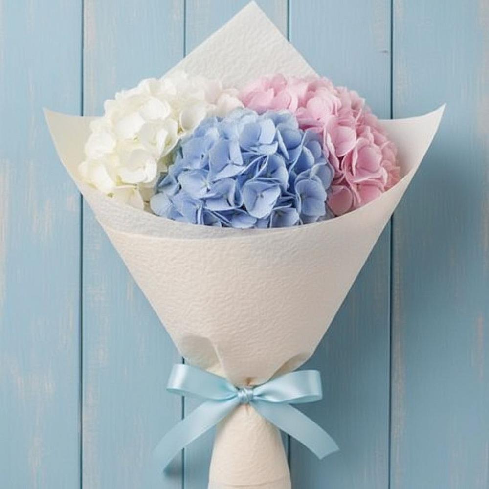 Букет цветов из: Гортензия в Подлужном